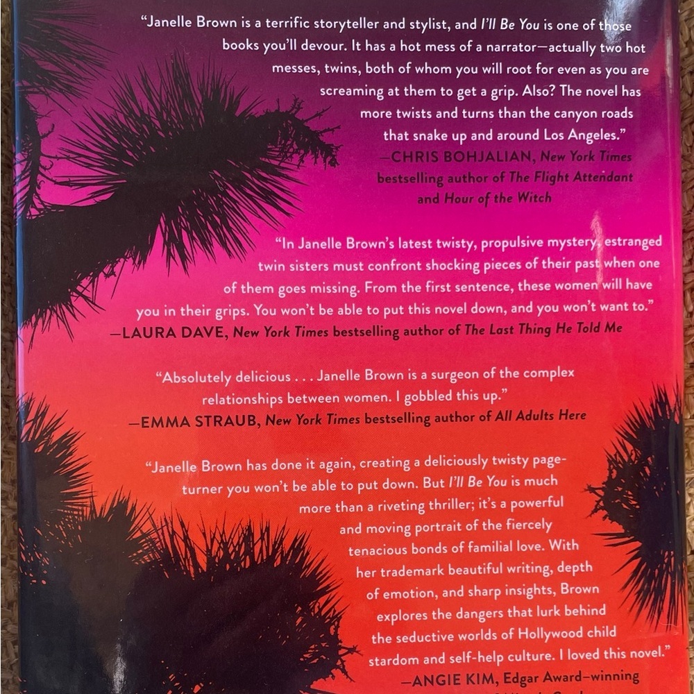 Brand New Hard Back Book
I’ll Be You A-Novel Janelle Brown - Picture 2 of 4